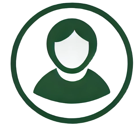 Icon d'utilisateur vert